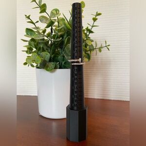 Ring. Silver Tone Nail Design, Size 9. New